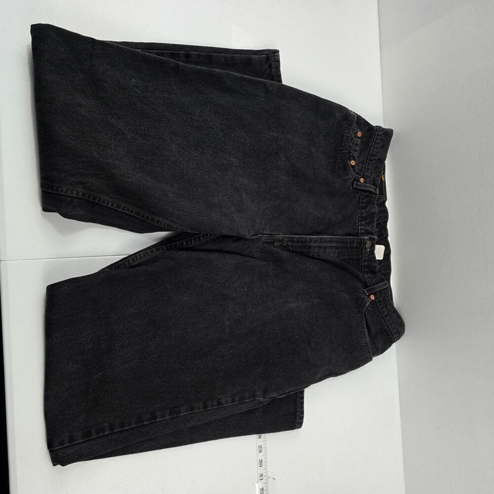 Vintage Levi's 550 relaxed tapered 20 jeans USA black 90's womens 5713